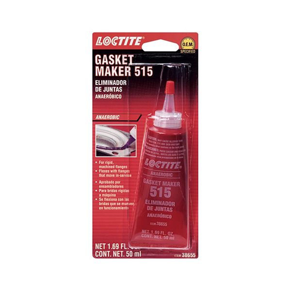 Gasket maker & sealer henkel 50 ml loctite 515 material sellador y para formar juntas empaquetauras
PRECIOS INCLUYEN I.S.V.