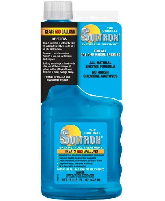 Aditivo para el sistema de combustible diesel y gasolina  /fuel additive soltron fuel system treatment 16 oz star brite
PRECIOS INCLUYEN I.S.V.