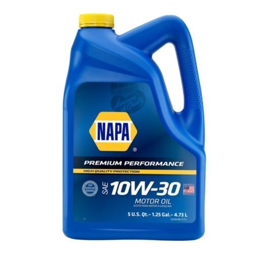 Aceite de motor de alto rendimiento napa 10w30 convencional de 5 cuartos (ee. uu.)