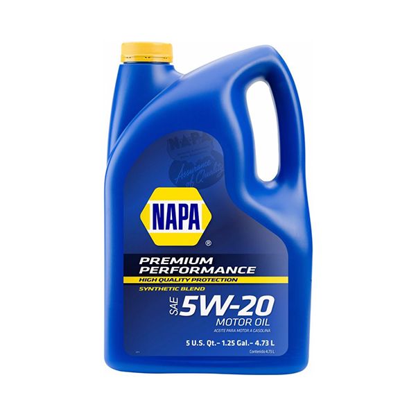 Lubricante napa premium performance 5w20 5 qt 
PRECIOS INCLUYEN I.S.V.