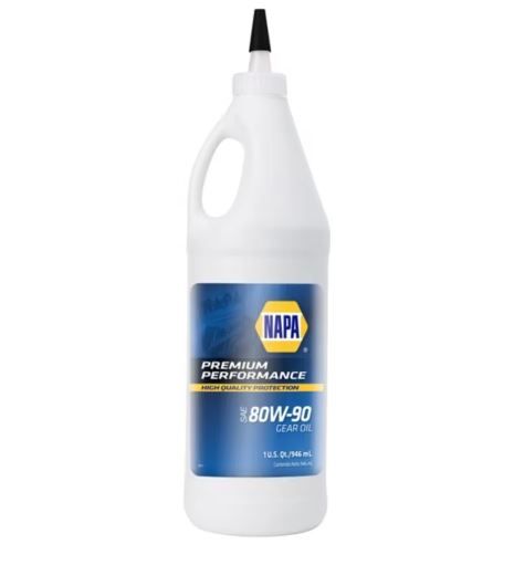 Aceite para engranajes napa premium performance 80w85w90w - 1 cuarto de galón