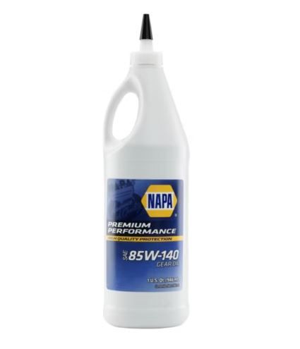 Aceite para engranajes napa premium performance 85w140 - 1 cuarto de galón
