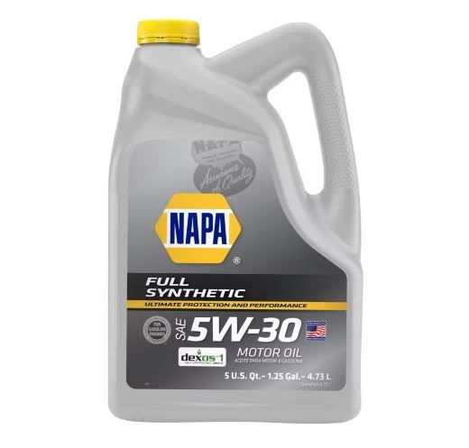 Aceite de motor napa 5w30 totalmente sintético 5 qt (ee. uu.)