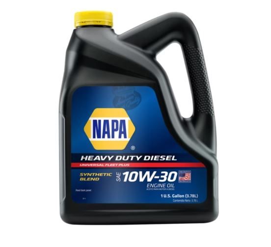 Aceite para motor diésel de servicio pesado napa fleet 10w30, mezcla sintética, 1 galón (ee. uu.)