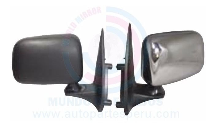 Retrovisor exterior toyota hilux 1998 - 2005 negro (lh)