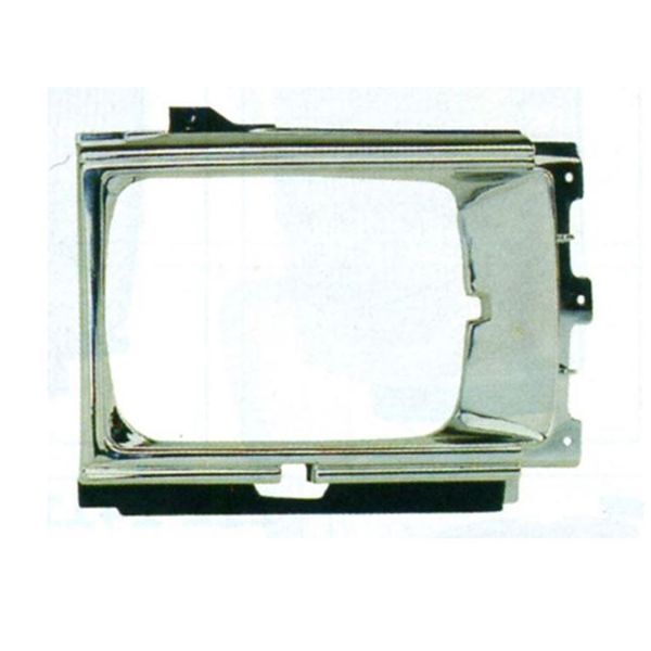 Aro de parrilla toyota hilux 1984 - 1986 cromado (rh)