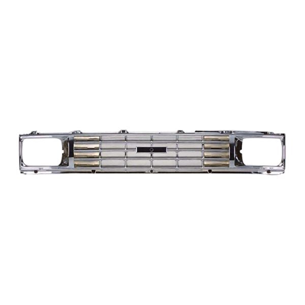 Parrilla toyota hilux 1984 - 1986 cromada foco cuadrado 2wd versión americana