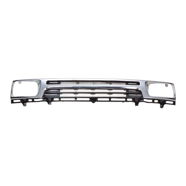 Parrilla toyota hilux 1989 - 1994 cromada foco cuadrado 2wd versión americana