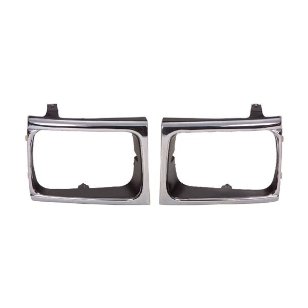 Aro de parrilla toyota hilux 1992 - 1997 cromado 4wd versión americana (lh)