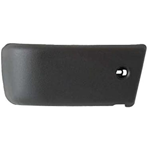 Cacho de bumper frontal toyota hilux 1984 - 1988 plástico pintado foco cuadrado 2wd versión americana (rh)