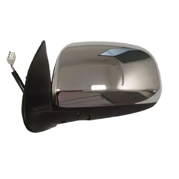 Retrovisor exterior toyota hilux vigo 2wd 2012 - 2015 cromado eléctrico (lh)