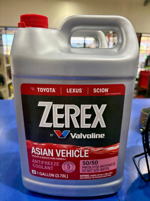 Zerex asian vehicle 50/50 antifreeze coolant - 55 gal
