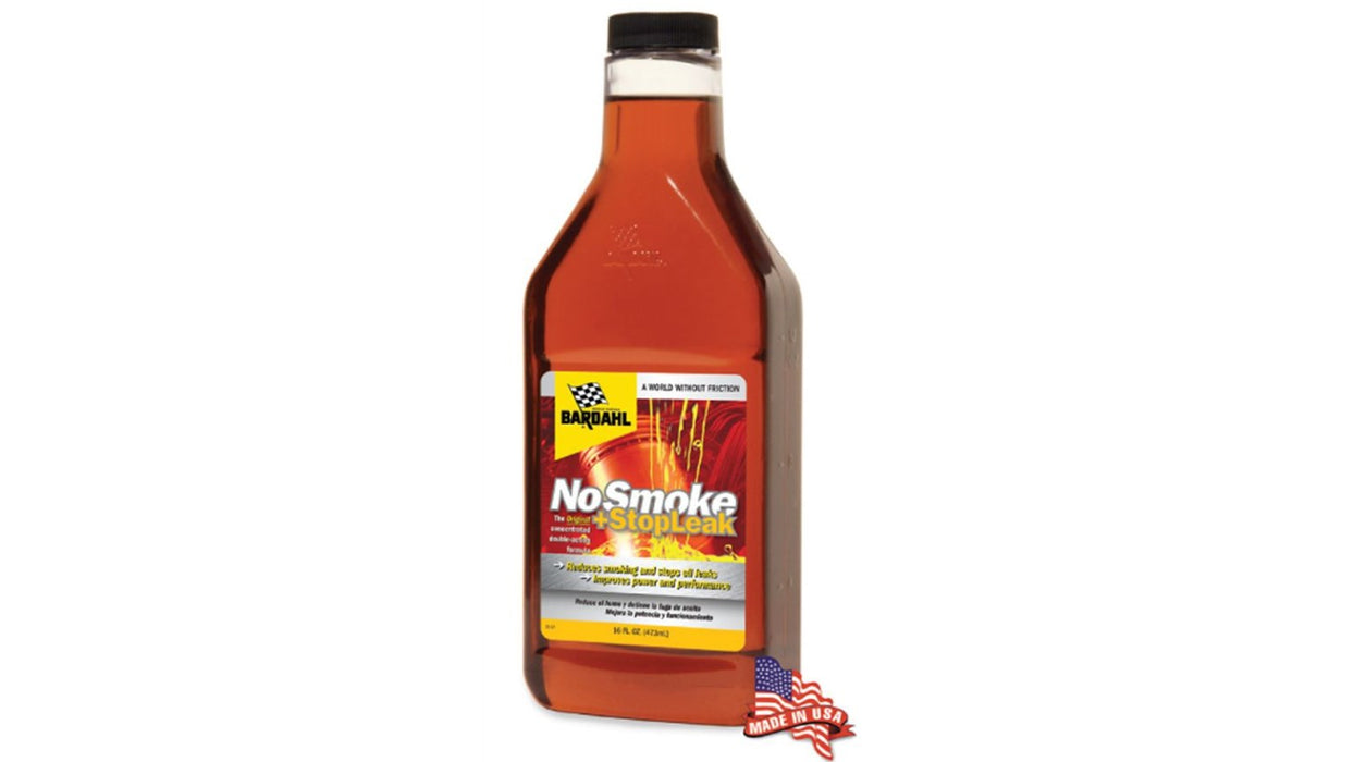 Aditivo de aceite de motor detiene humo y fugas / motor oil additive bardahl no smoke w/ stop leak