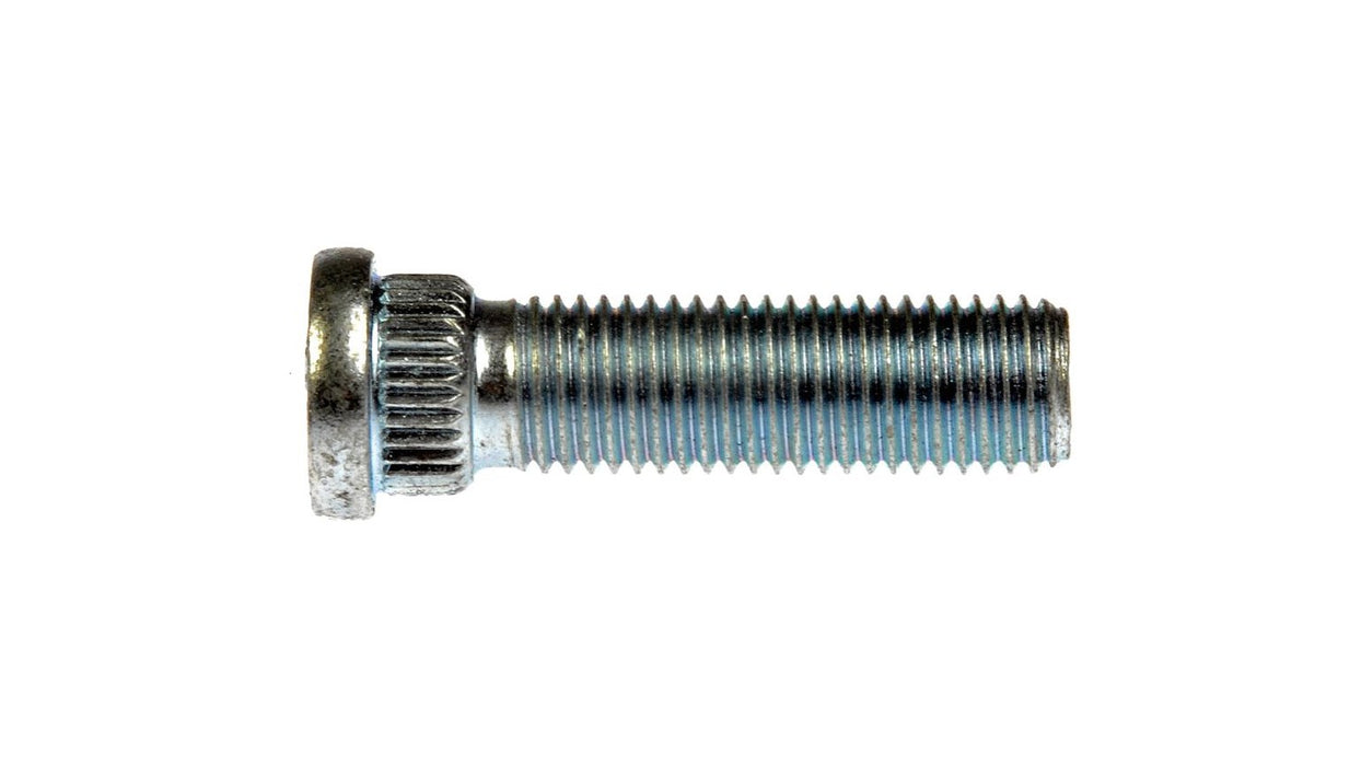 Wheel bolt - m12-1.50 serrated wheel stud - 14.38mm knurl, 45mm length / perno para rueda, espárrago,  rosca m12-1.50  - moleteado 14.38mm ,  longitud 45mm 
PRECIOS INCLUYEN I.S.V.