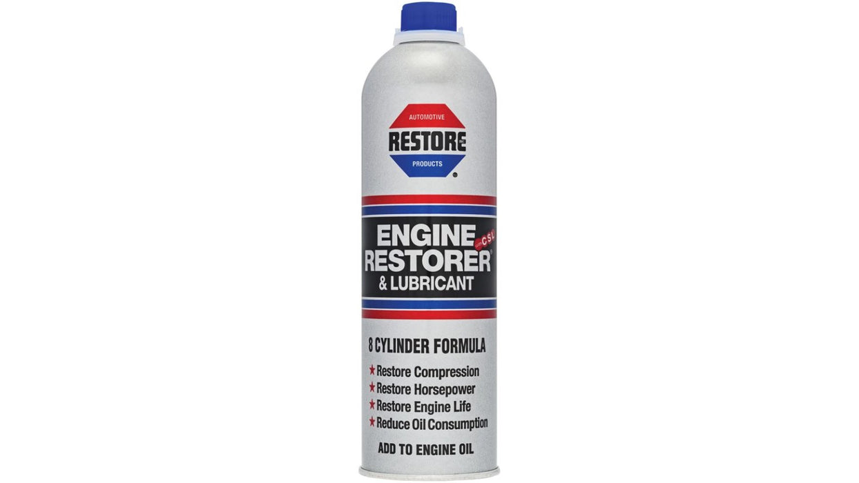 Aditivo de aceite de motor restore - restaurador de motor / motor oil additive restore engine restorer & lubricant
PRECIOS INCLUYEN I.S.V.