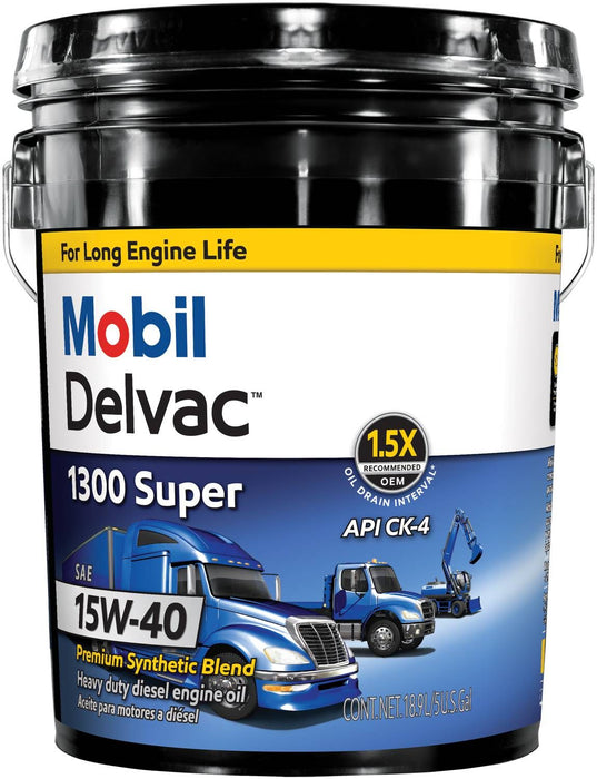 Mobil delvac 1300 super 15w-40 es un lubricante para motores diesel y gasolina, recomendado para usarse tanto en motores modernos, como antiguos, y garantiza una excelente proteccion.