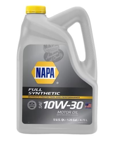 Aceite de motor napa 10w30 totalmente sintético 5 qt (ee. uu.)
