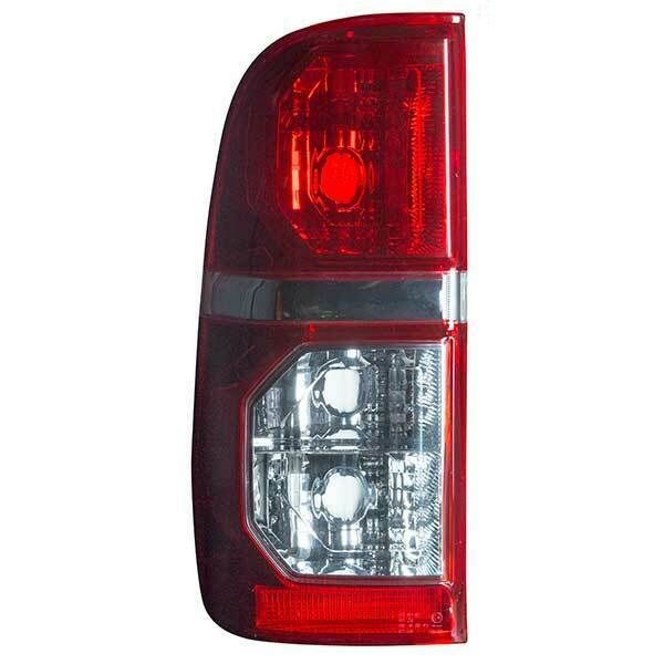 Stop toyota hilux vigo 2012 - 2015 2 colores rojo - blanco versión japonesa (lh)
